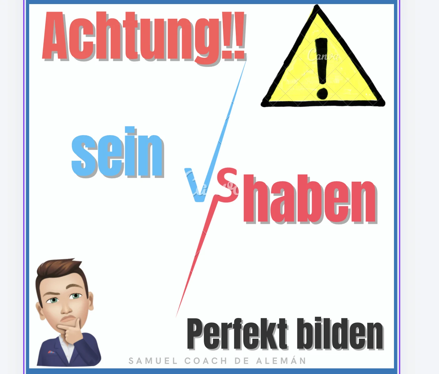 Das Perfekt en alemán: haben, sein y Partizip 2